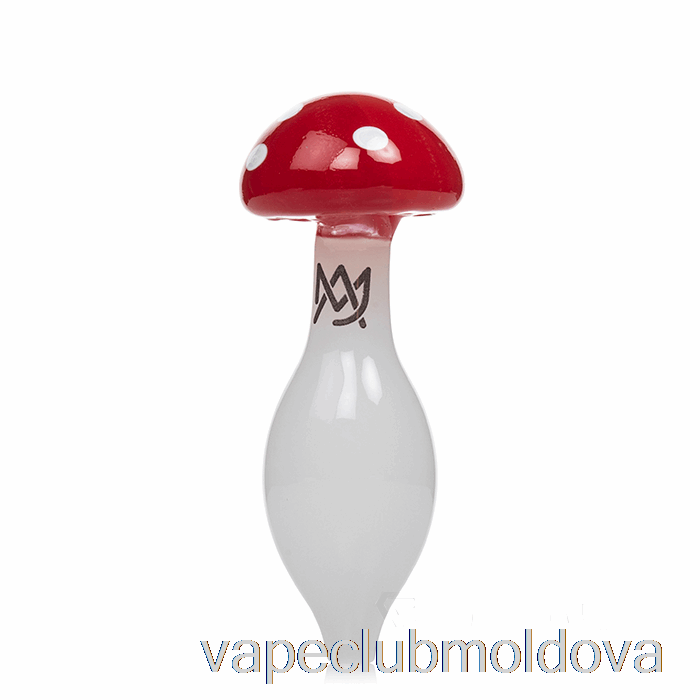 Vape Mod Mj Arsenal Ciuperci Bubble Carb Capac Roșu Alb